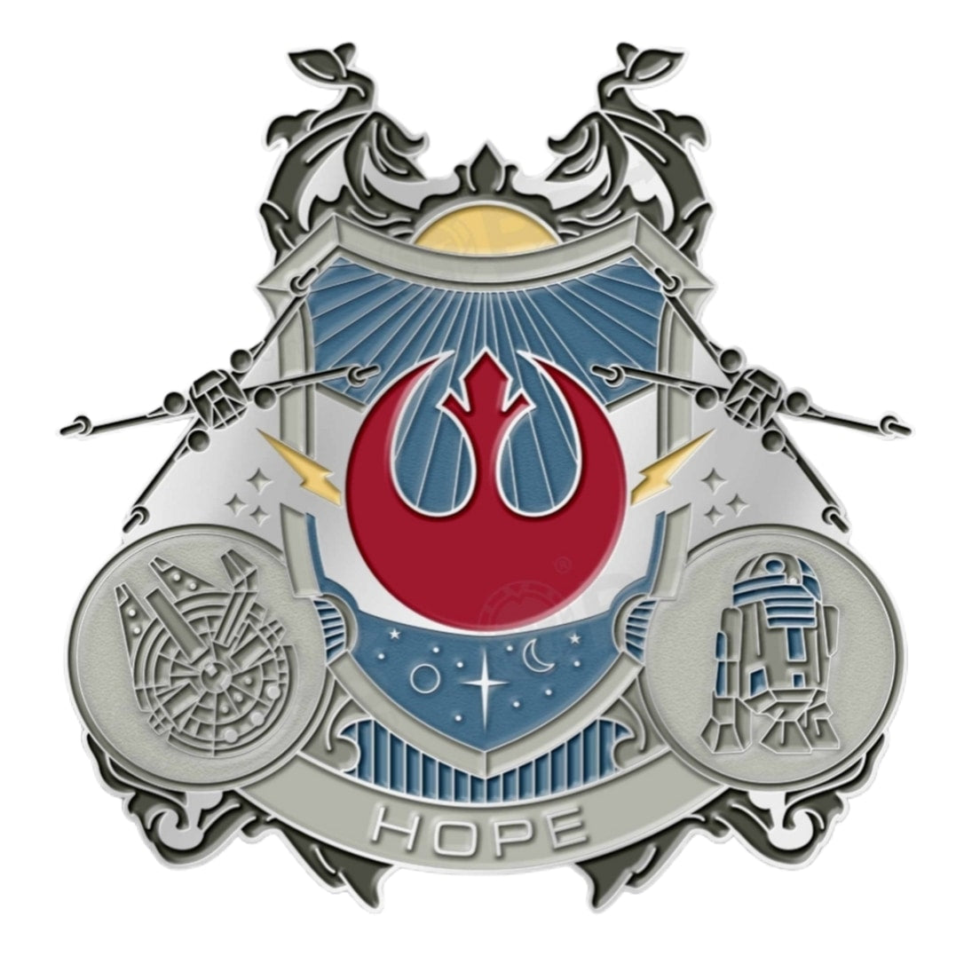 Rebel Crest Pin (Mini)