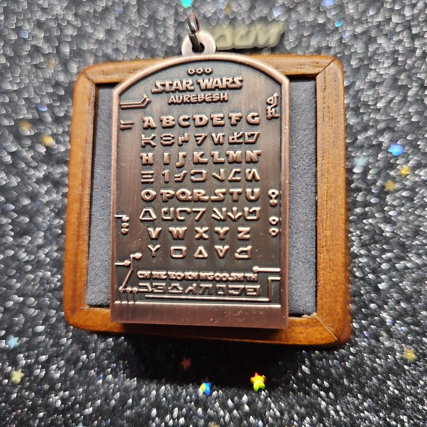 Aurebesh Decoder Keychain (mini)