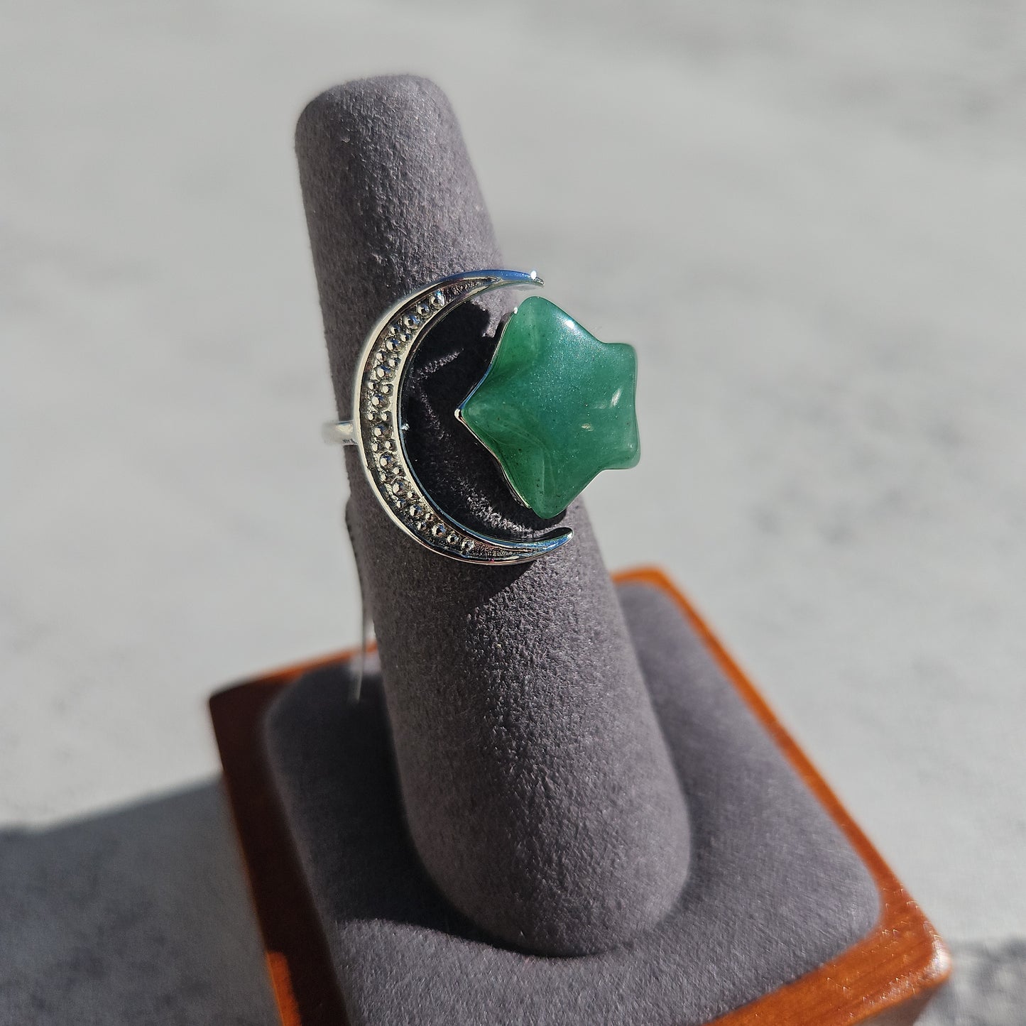 Moon stone Rings