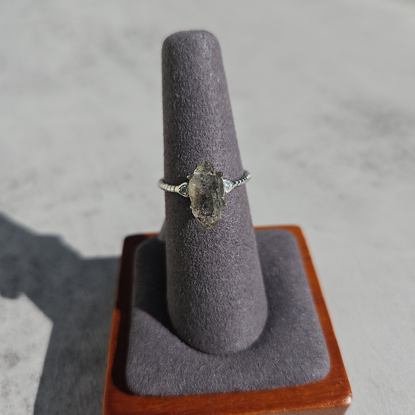 Herkimer Diamond Rings