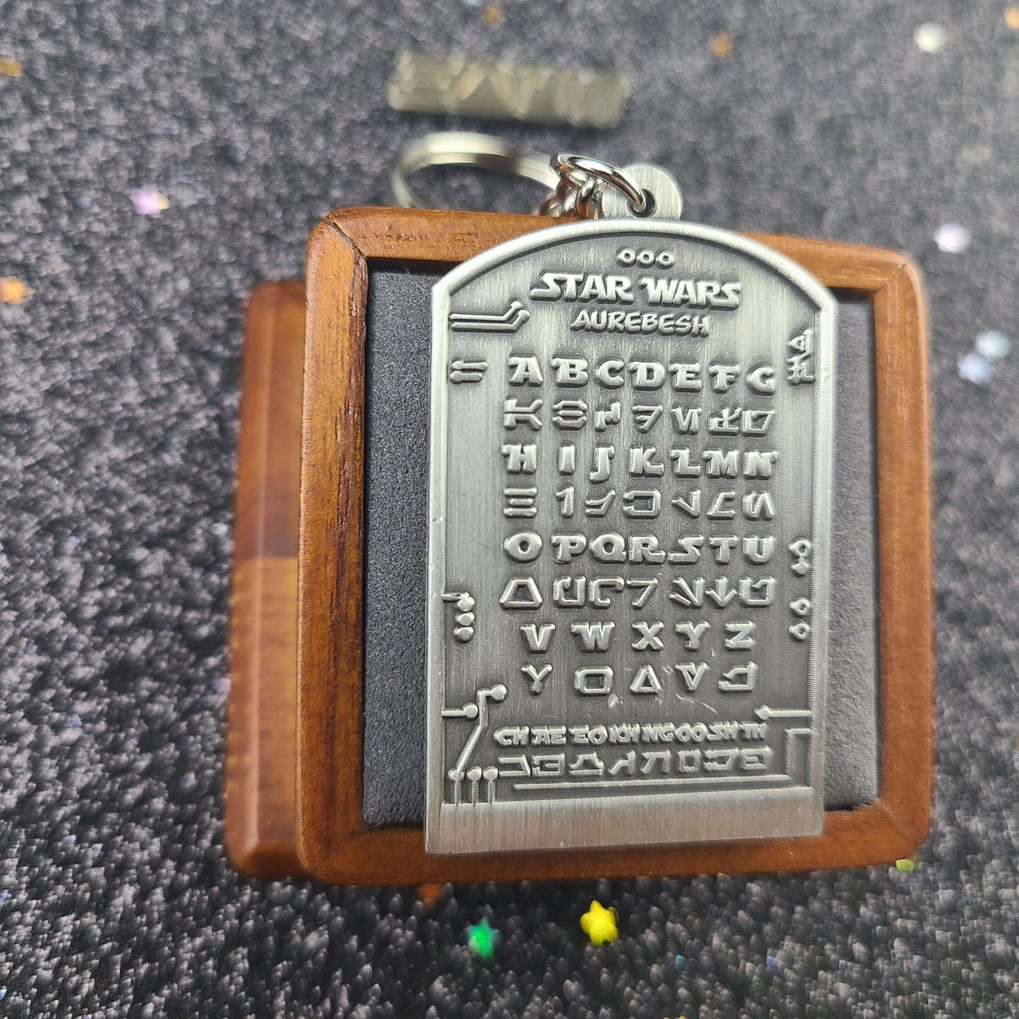 Aurebesh Decoder Keychain (mini)