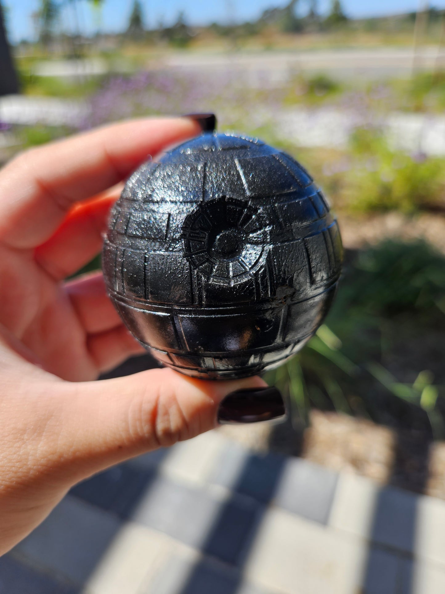 Death Star Crystal Carving