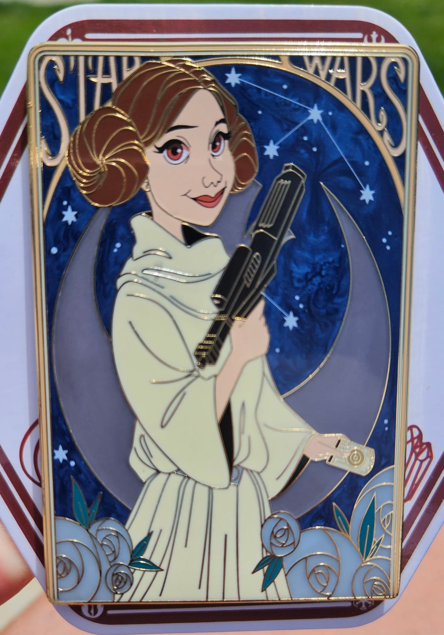 Rebel Leia Pin