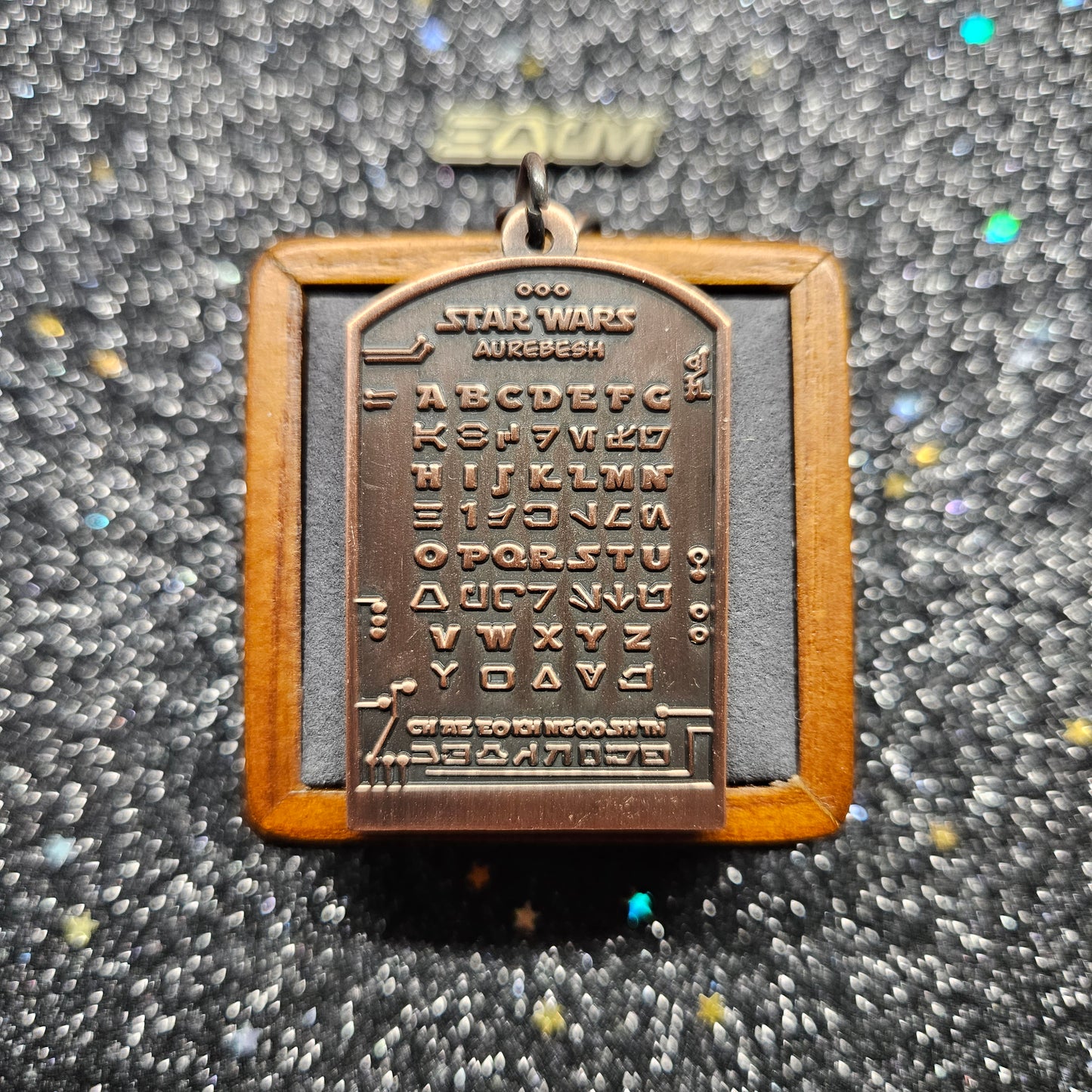 Aurebesh Decoder Keychain (mini)