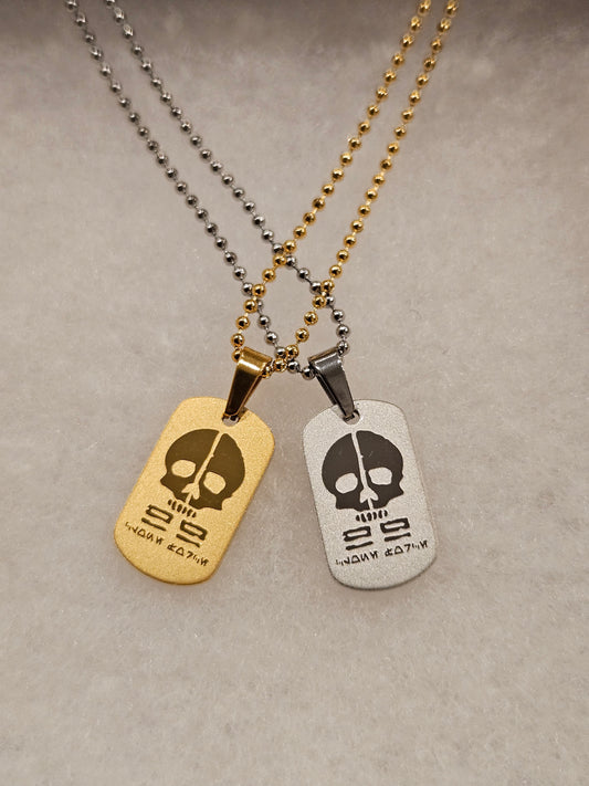 Battle ID (mini) necklaces