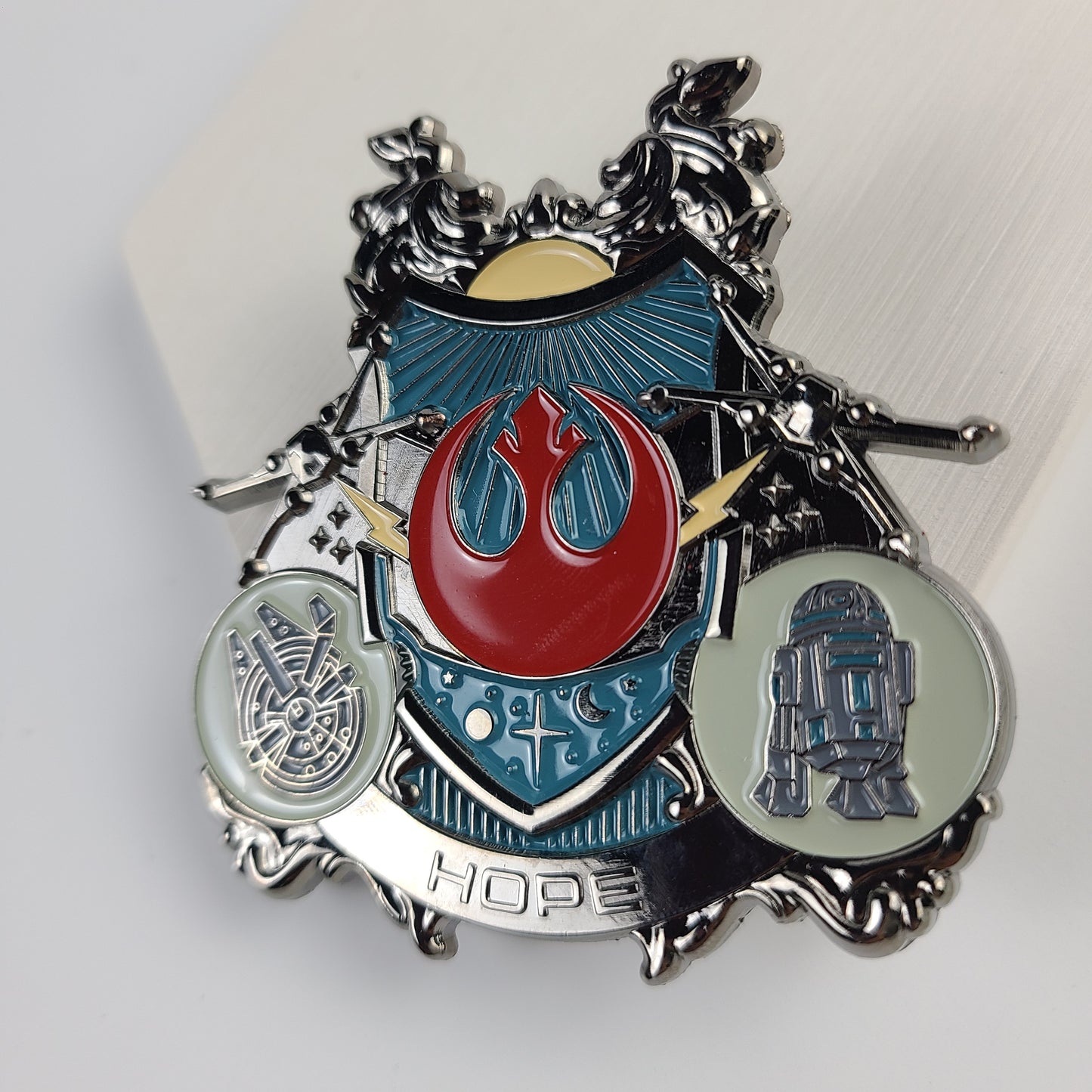 Rebel Crest Pin